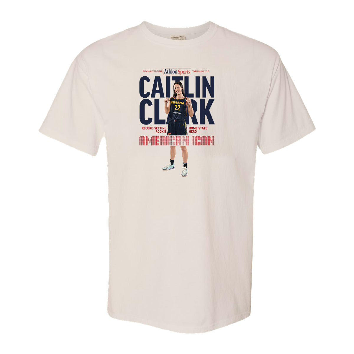 Unisex | American Icon Caitlin Clark | Garment-Dyed Crew