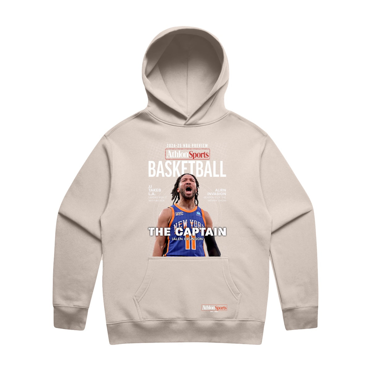 Unisex | Jalen Brunson The Captain Cover | Pullover Hoodie