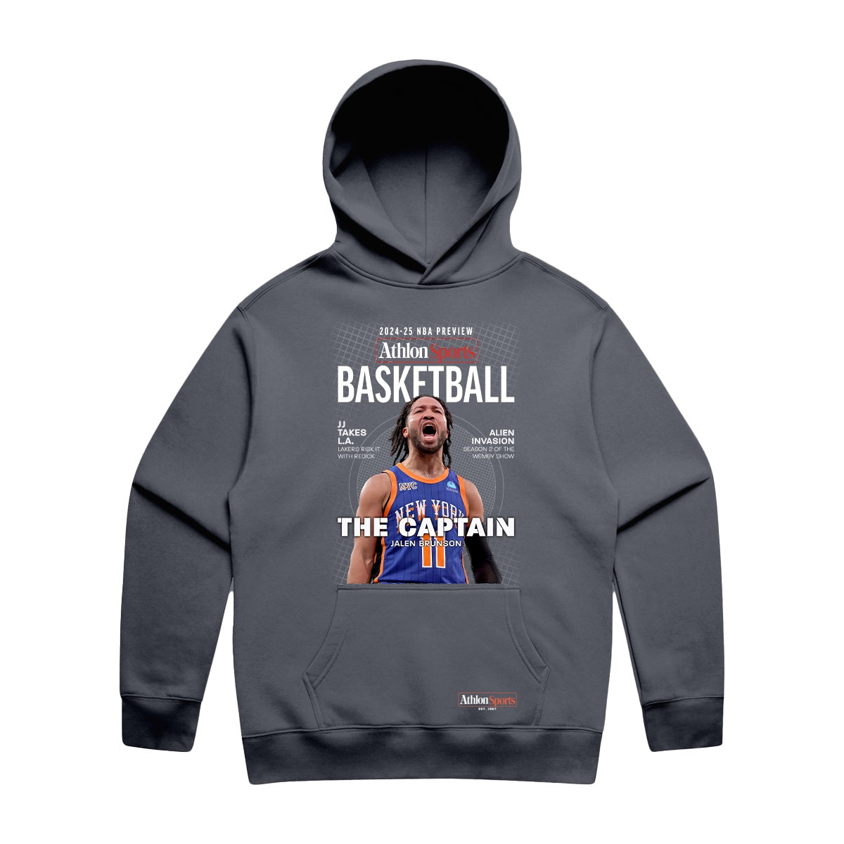 Unisex | Jalen Brunson The Captain Cover | Pullover Hoodie