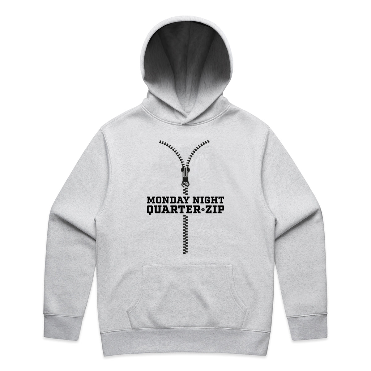 Unisex | Monday Night Quarter Zip | Fleece Pullover Hoodie