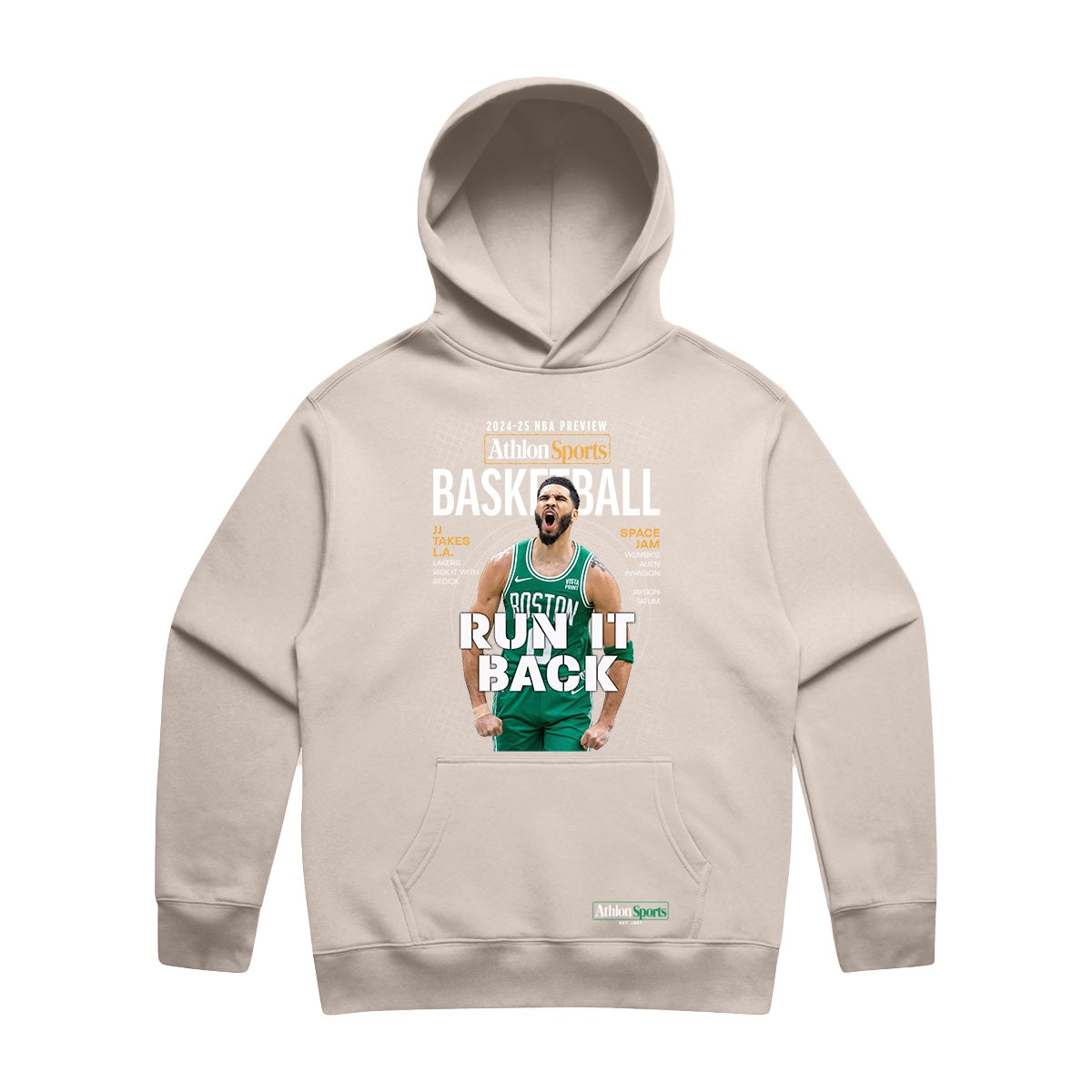 Unisex | Tatum Run It Back Cover | Pullover Hoodie