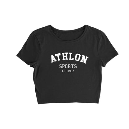 Women's | College Logo | Crop Tee