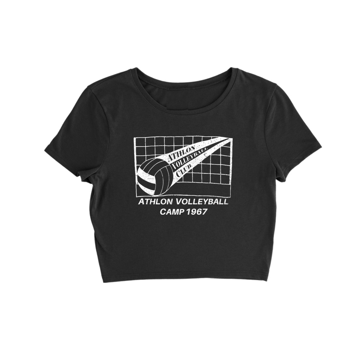 Women's | Athlon Volleyball Camp 1967  | Crop Tee