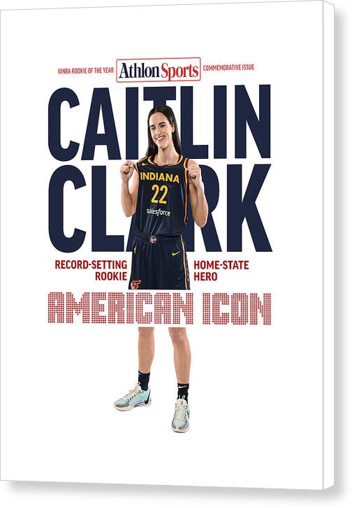 American Icon Caitlin Clark  - Canvas Print