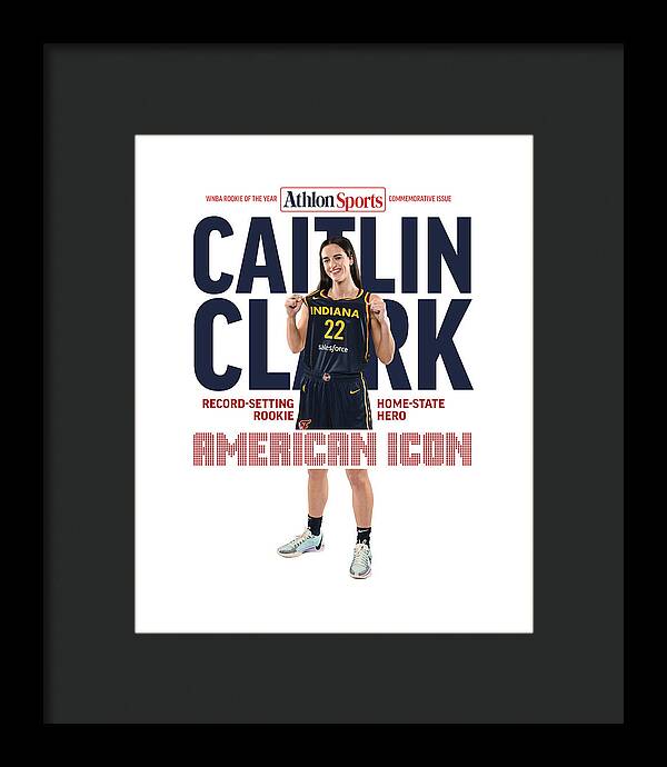 American Icon Caitlin Clark  - Framed Print