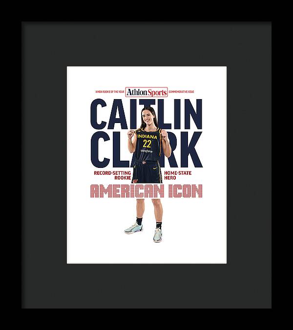 American Icon Caitlin Clark  - Framed Print