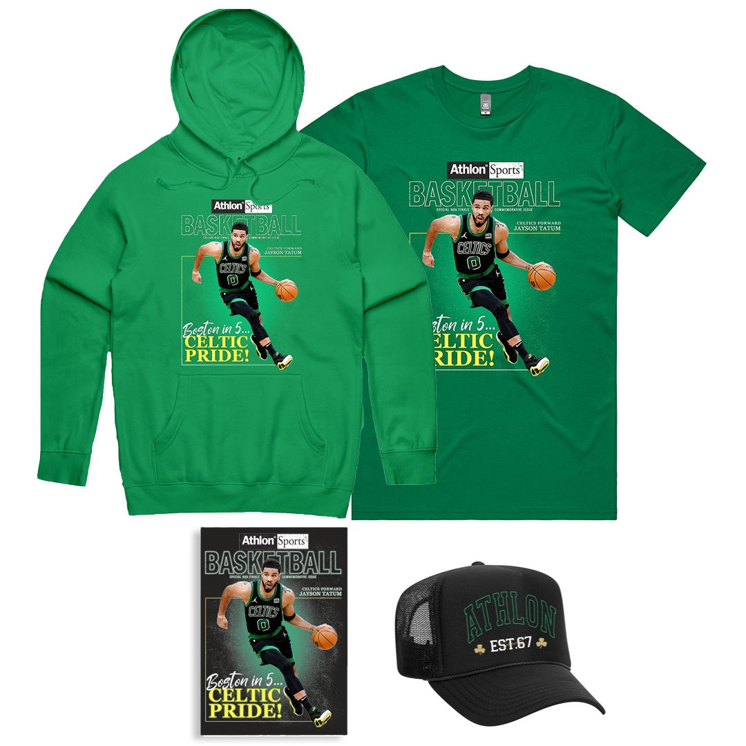 NBA Finals Commemorative | Tee Shirt + Hoodie + Hat & Magazine | JT Bundle