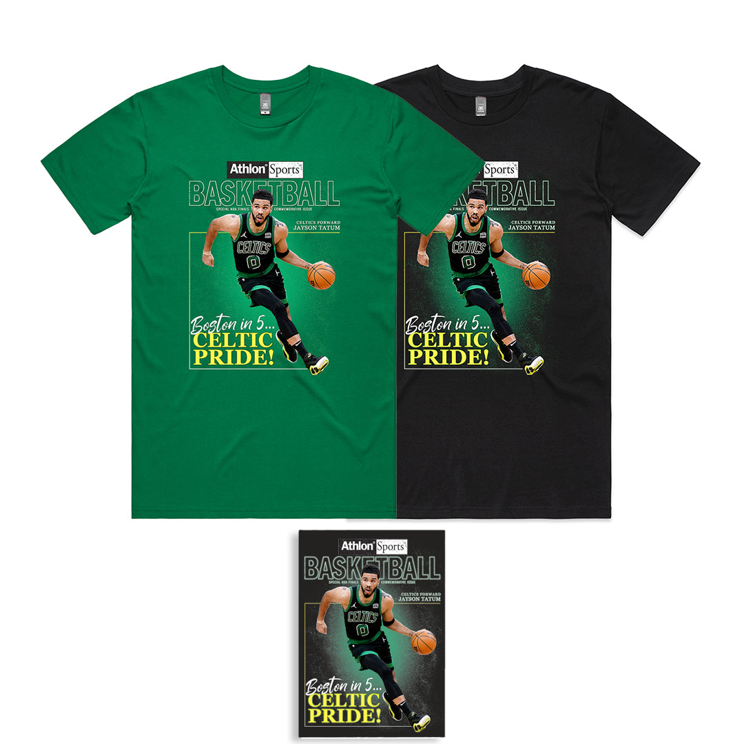 NBA Finals Commemorative | Tee Shirt & Magazine | JT Bundle